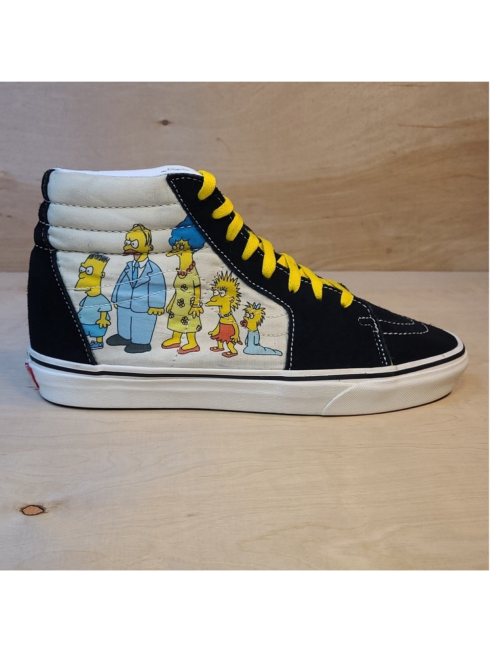 Vans X The Simpsons Sk8-Hi Family Portrait Sneakers Size 9 Men's